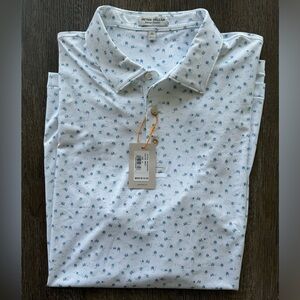 Peter Millar Men’s Summer Comfort Golf Cart Print Golf Polo Shirt Men’s XL